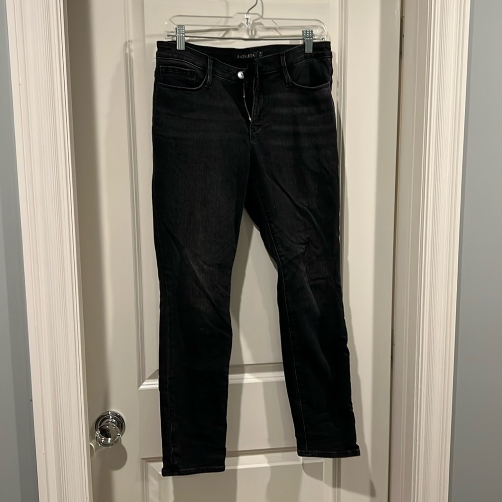 Athleta black jeans, size 10